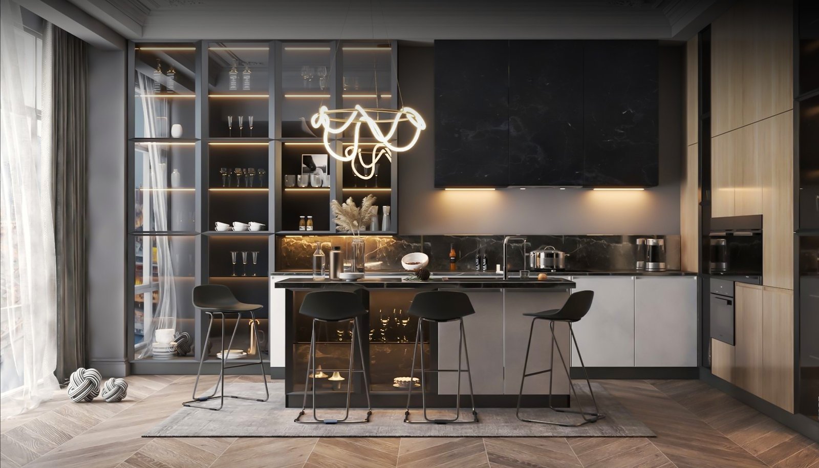 Modern Kitchen Remodel in San Diego, CA by American Quality Remodeling Inc project photo